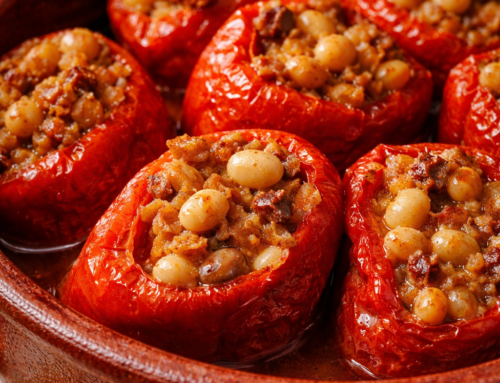 Vrtka punjena pasuljem