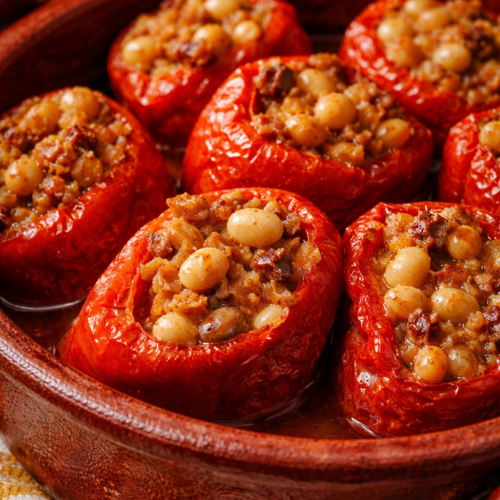 Vrtka punjena pasuljem