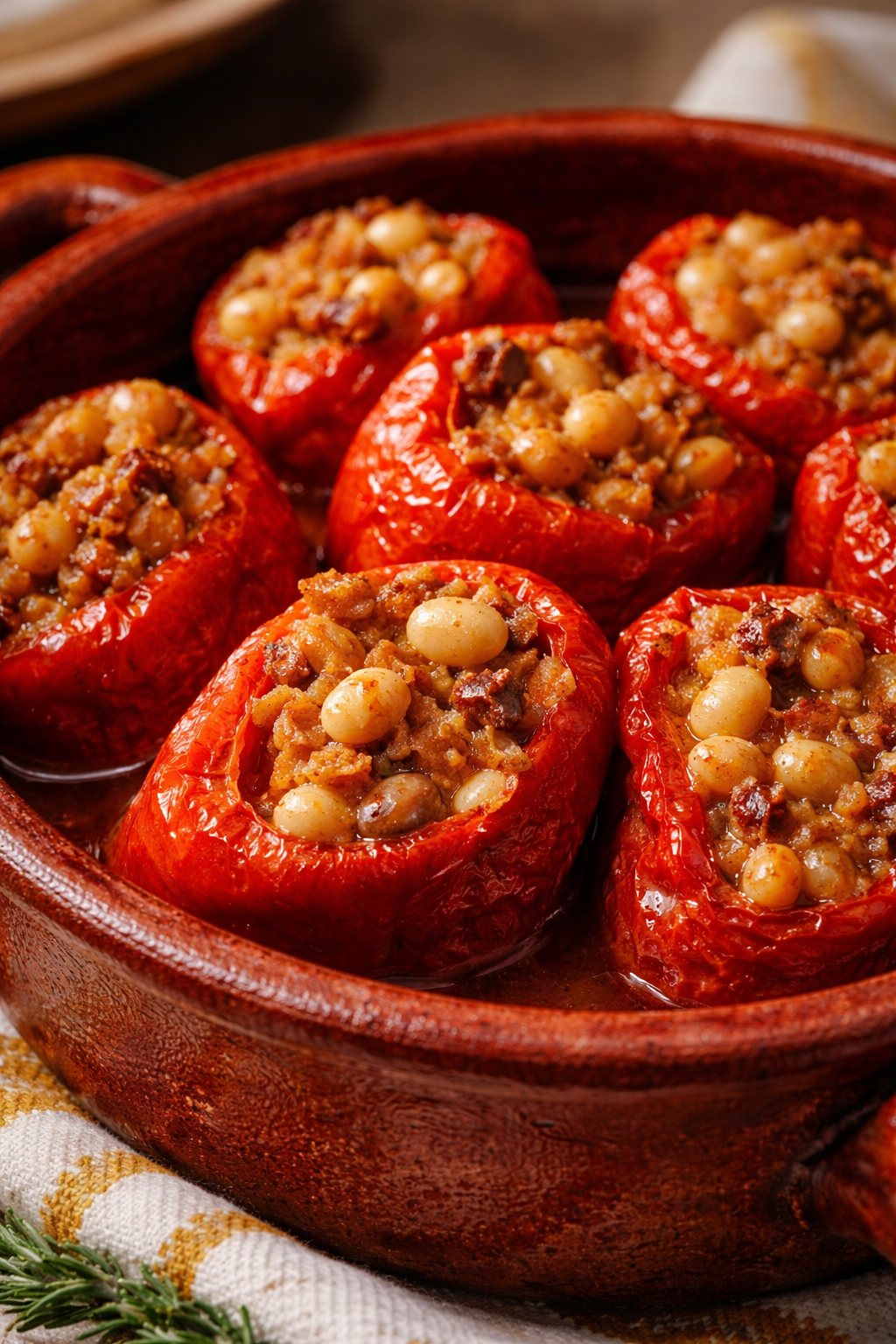 Vrtka punjena pasuljem