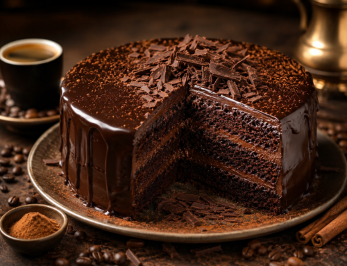Čokoladna torta sa espressom i cimetom